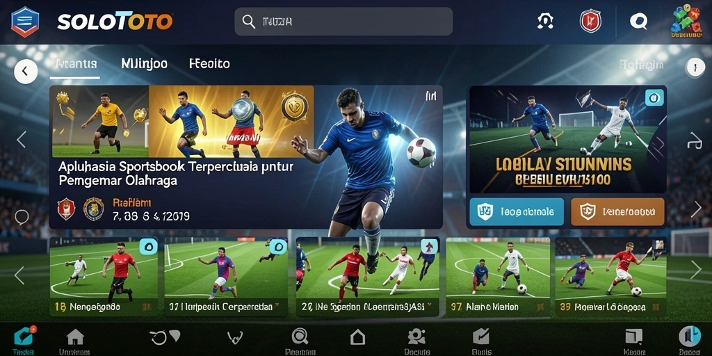 Tampilan gameplay SOLOTOTO yang menarik dalam taruhan olahraga.