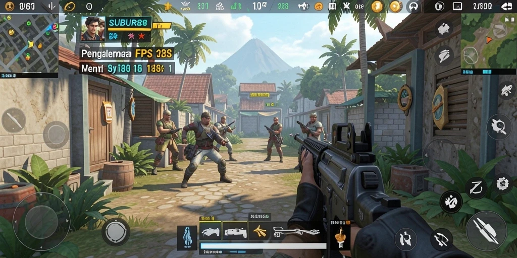 Gameplay mendebarkan dalam SUBUR88 dengan aksi tembak-menembak