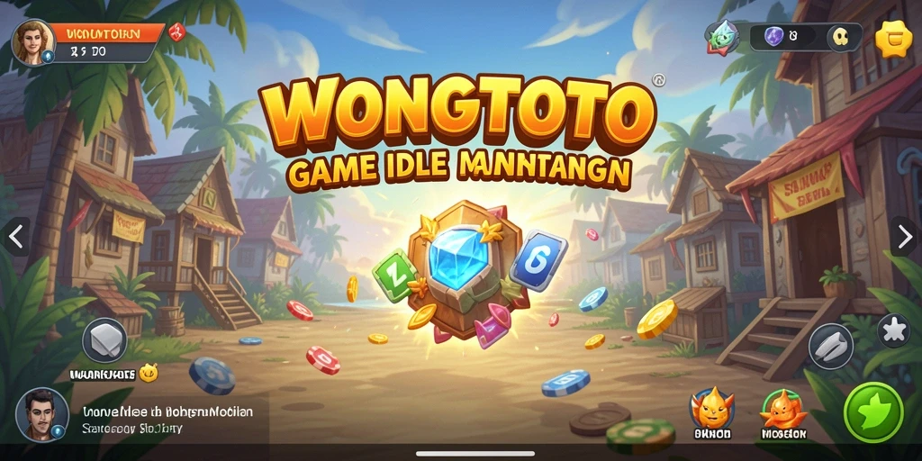 Tampilan gameplay seru WONGTOTO dalam kategori Idle.